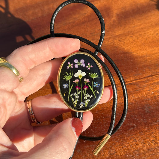 Pressed Flower Bolo